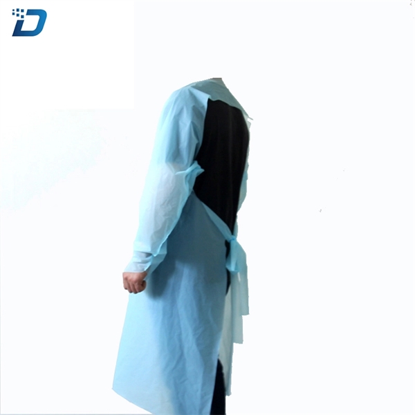 Disposable Non-Woven Isolation Gown - Image 3