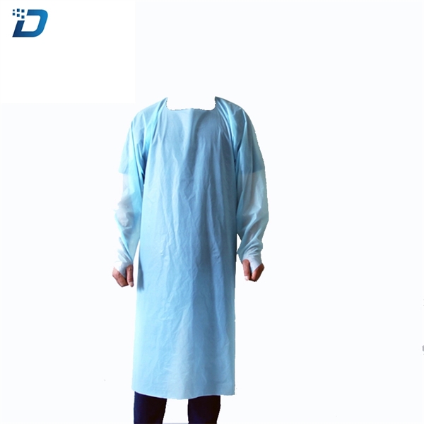 Disposable Non-Woven Isolation Gown - Image 4