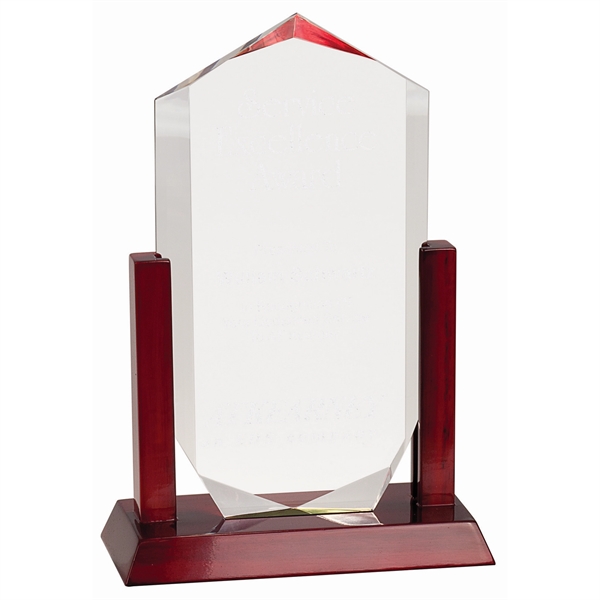 Clear Royal Crown Acrylic Award
