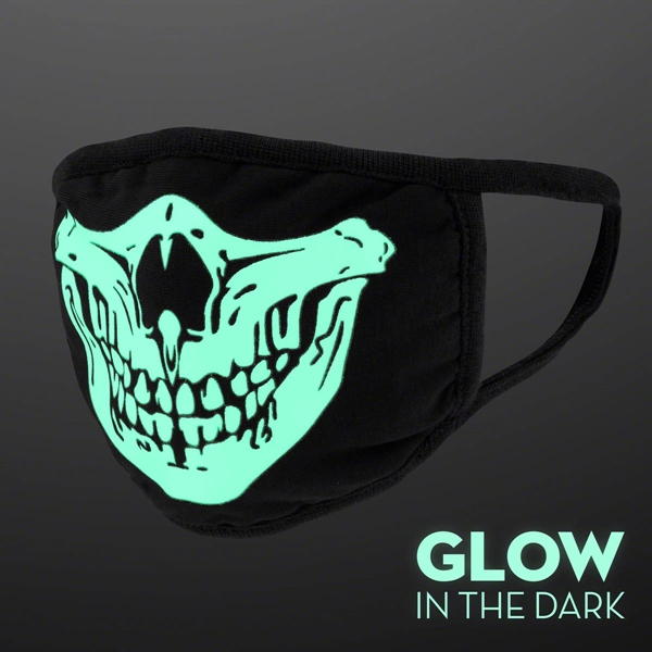 Reusable Glow Skull Mask for Protection - Image 2