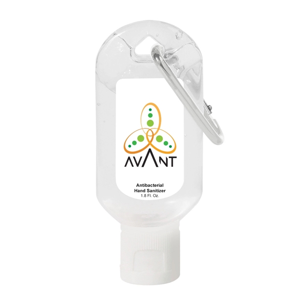 1.8 Oz. Hand Sanitizer With Carabiner - Image 2