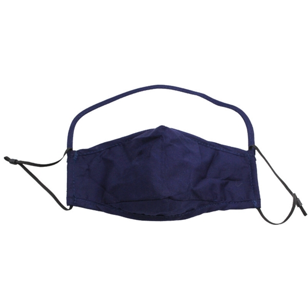 Cotton Face Mask With Eyes Shield - Image 2