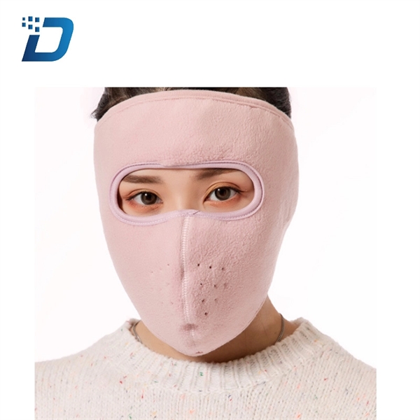 Winter Cycling Polar Fleece Face Mask - Image 4