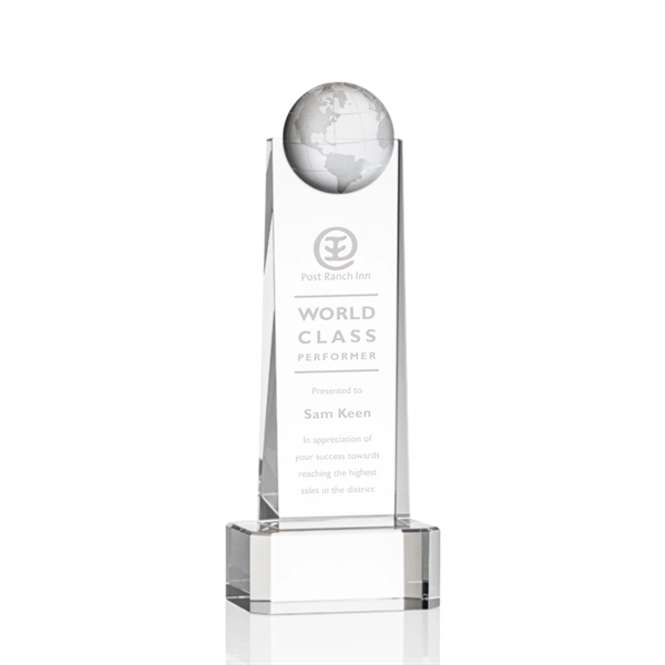 Sherbourne Globe Award on Base - Clear - Image 3