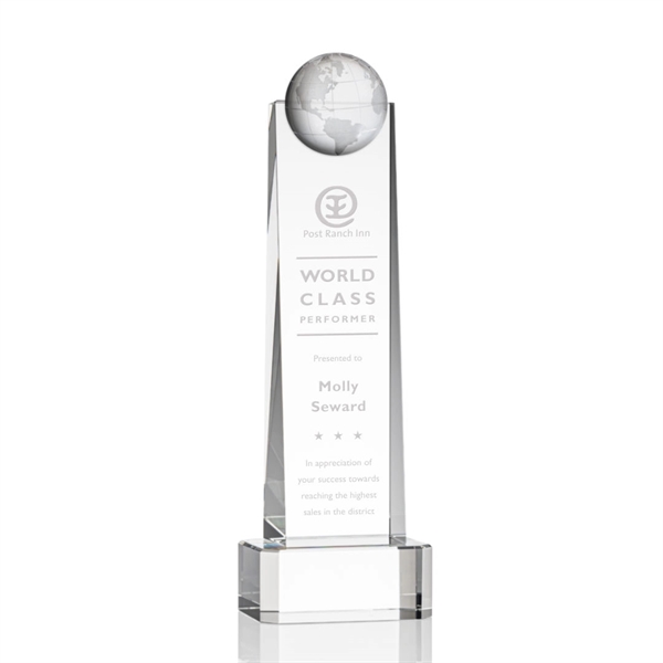 Sherbourne Globe Award on Base - Clear - Image 4