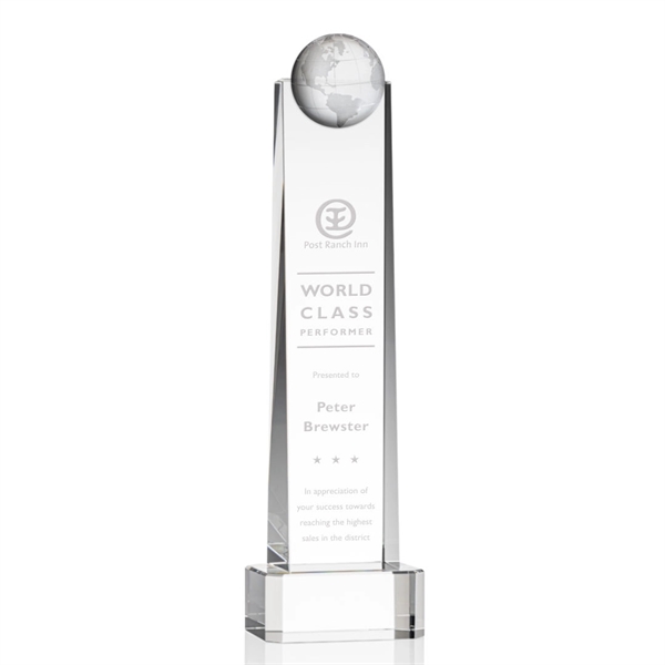 Sherbourne Globe Award on Base - Clear - Image 5