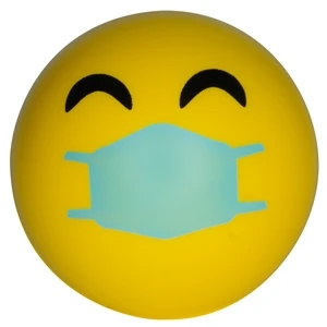 Happy PPE Squeezies® Stress Ball