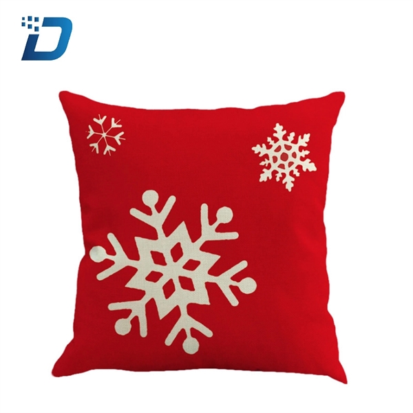 Happy Christmas Pillow Cover - Image 3