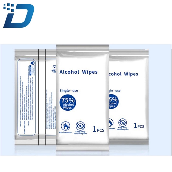 1PCS 75% Alcohol Disposable Cleaning Wet Wipes - Image 1