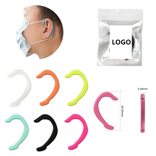 Silicone Earloop Cover Protectors In Pouch - Image 1