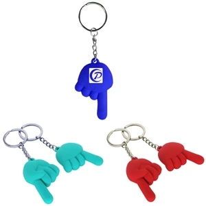 Non-Contact PVC Keychain