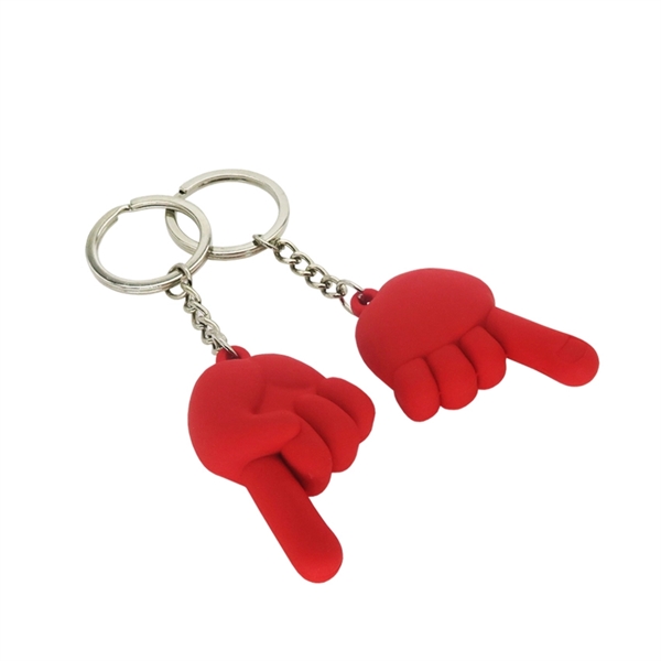 Non-Contact PVC Keychain - Image 2