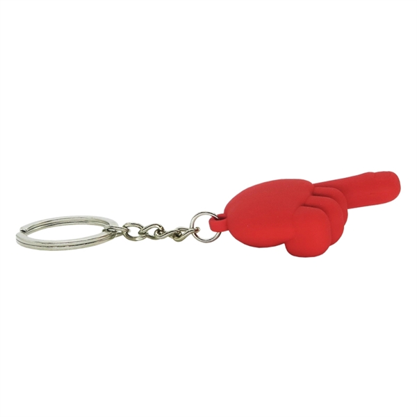 Non-Contact PVC Keychain - Image 3