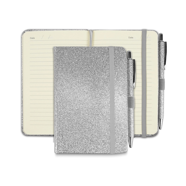 GLITTER JOURNAL WITH PEN - Image 6