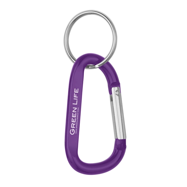 8MM Carabiner with Split Ring - Image 9