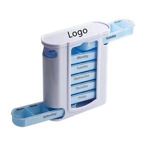 Pill Box Portable Tablets Medicine Dispenser