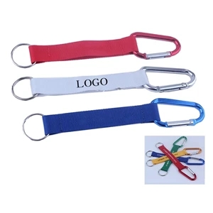 3/4"  Lanyard with Carabiner and Ring