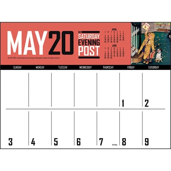 The Saturday Evening Post Big Block Memo 2022 Calendar - Image 18