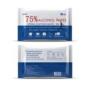 Alcohol Wipes, 10's