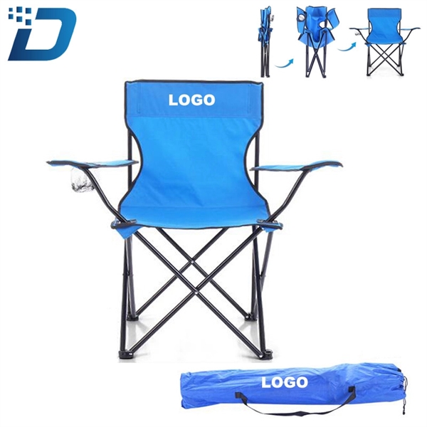 Foldable Camping Beach Chair - Image 1