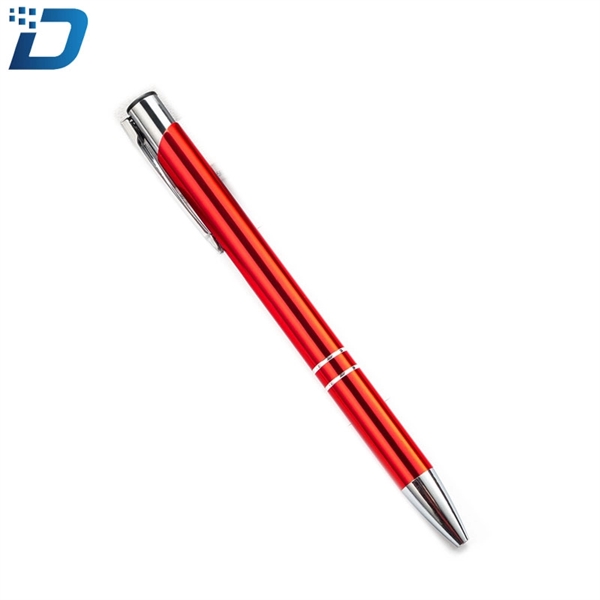 Retractable Metal Ballpoint Pen - Image 2