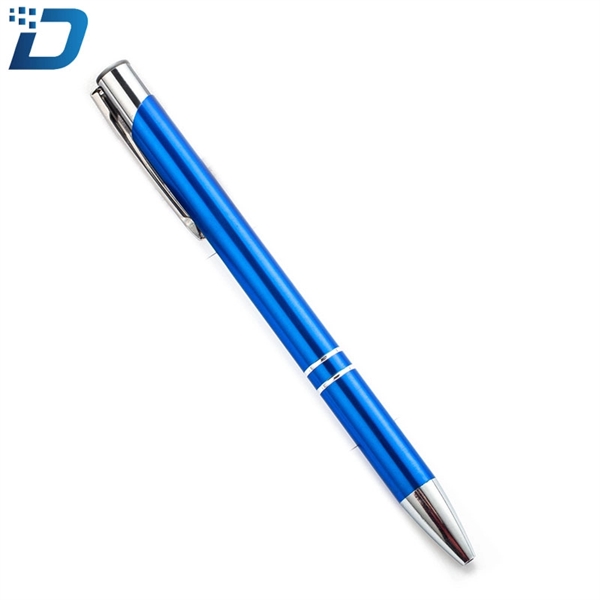 Retractable Metal Ballpoint Pen - Image 3