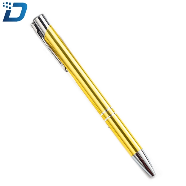 Retractable Metal Ballpoint Pen - Image 4