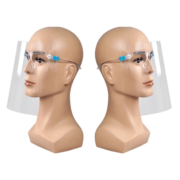 Face Shield with Glass Frame Eye Visor - Image 1