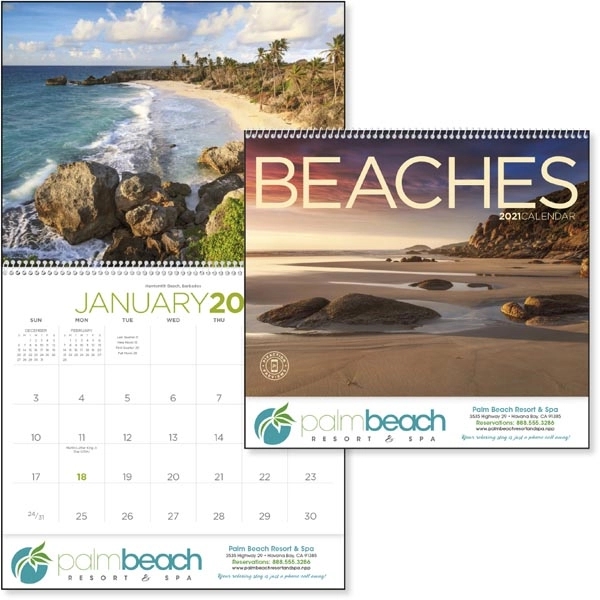 Beaches 2022 Calendar - Image 1