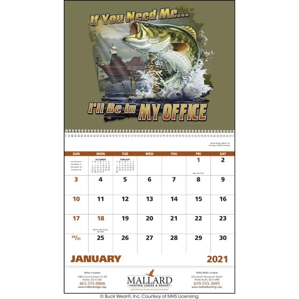 Buck Wear® Spiral 2022 Calendar - Image 17