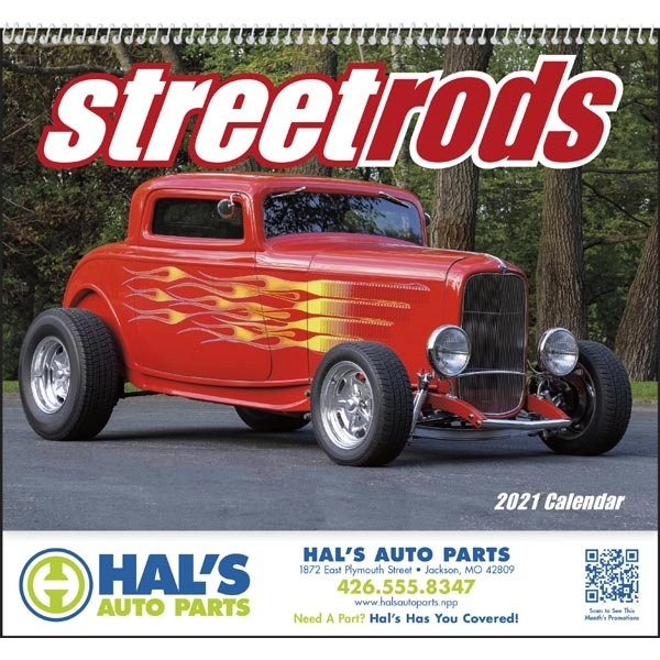 Spiral Street Rods Vehicle 2022 Appointment Calendar - Image 16