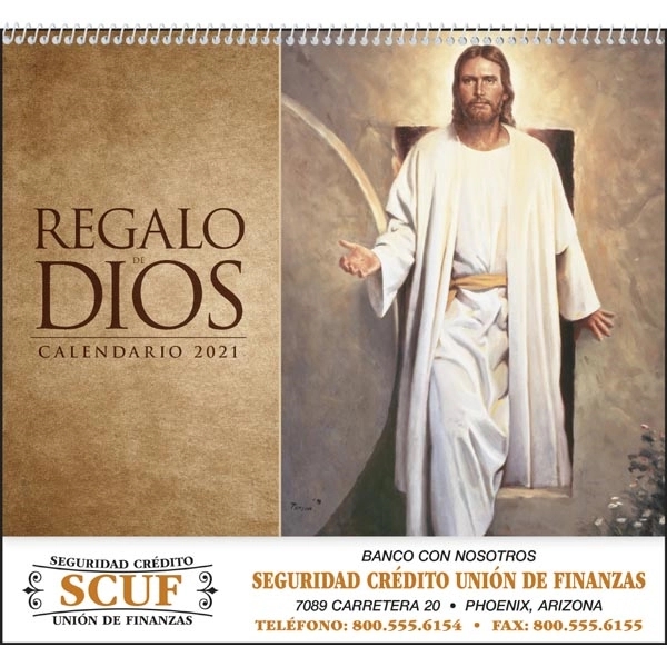 Spiral Regalo de Dios Religious 2022 Appointment Calendar - Image 16