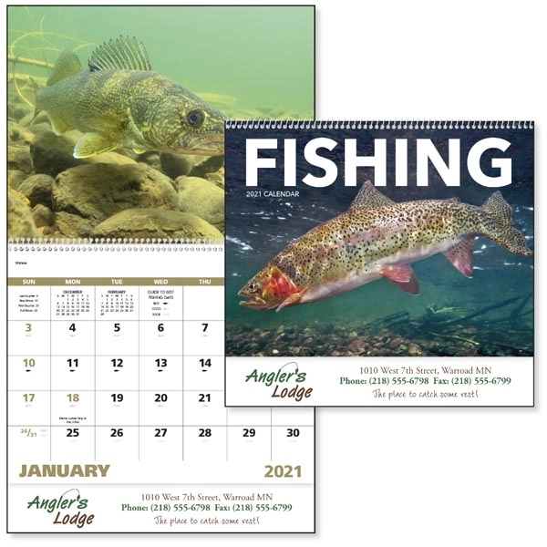 Spiral Fishing Sports/Wildlife 2022 Appointment Calendar - Image 1