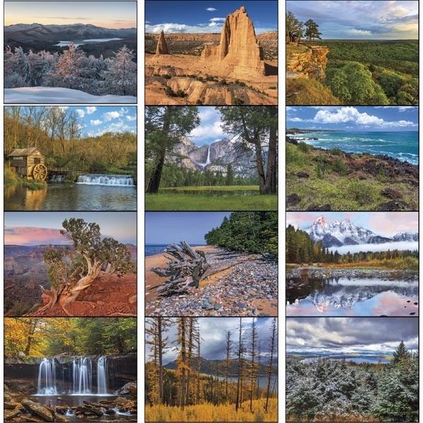 Stapled Landscapes of America Scenic Appointment Calendar - Image 15