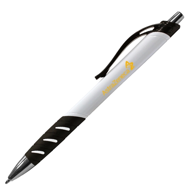 White Allure Grip Pen - Image 3