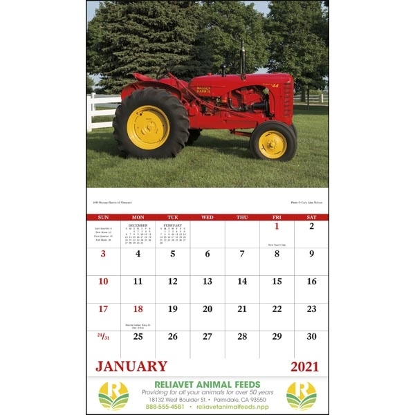 Stapled Classic Tractors 2022 Calendar - Image 17