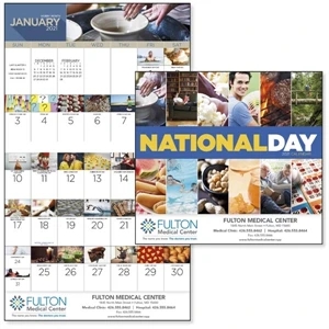 Stapled National Day 2022 Calendar