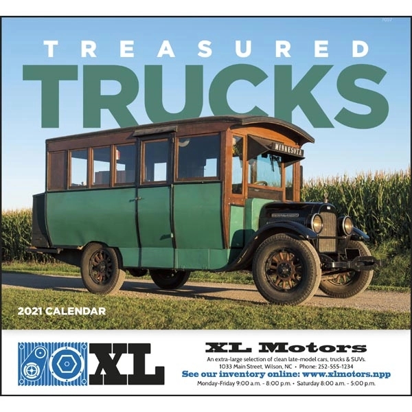 Stapled Treasured Trucks Vehicle 2022 Appointment Calendar - Image 16