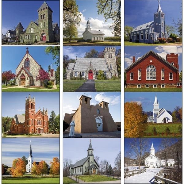 Spiral Churches Scenic 2022 Appointment Calendar - Image 15