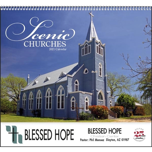 Spiral Churches Scenic 2022 Appointment Calendar - Image 16