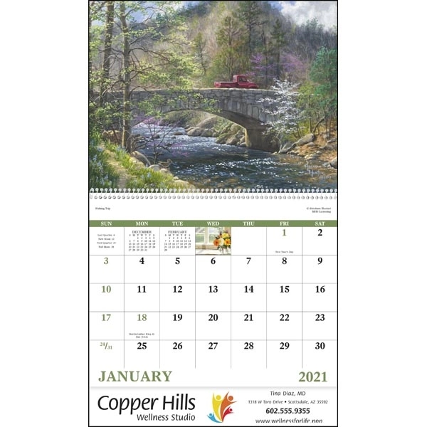 Spiral Scenic Memories 2022 Appointment Calendar - Image 17