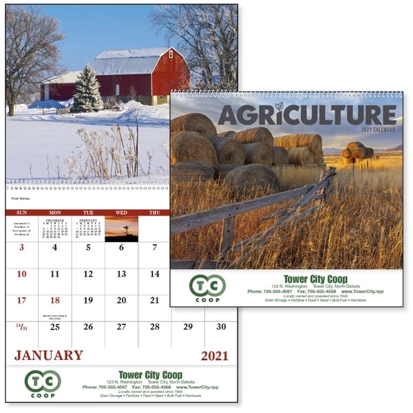 Agriculture - Spiral 2022 Appointment Calendar - Image 1