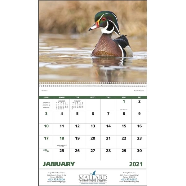 Spiral Waterfowl 2022 Appointment Calendar - Image 17