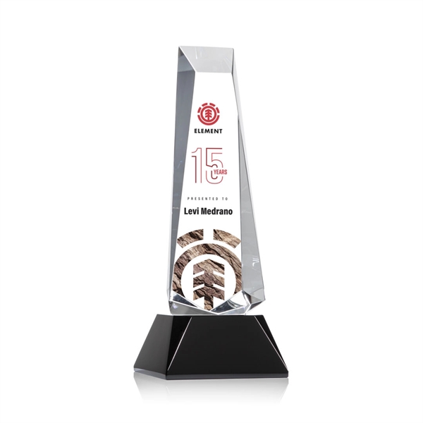 Rustern Obelisk Award on Base - VividPrint™/Black - Image 2
