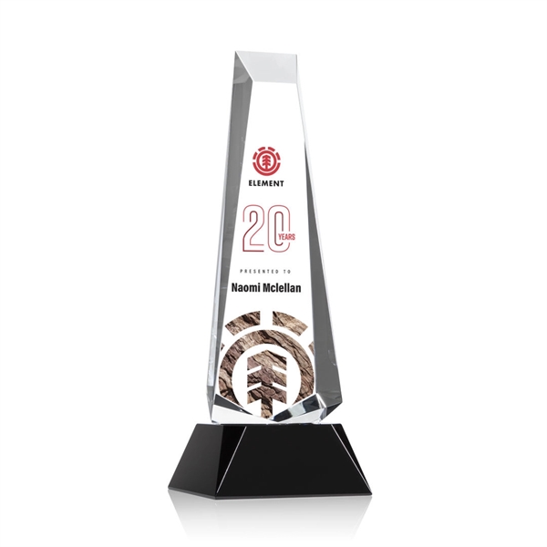 Rustern Obelisk Award on Base - VividPrint™/Black - Image 3