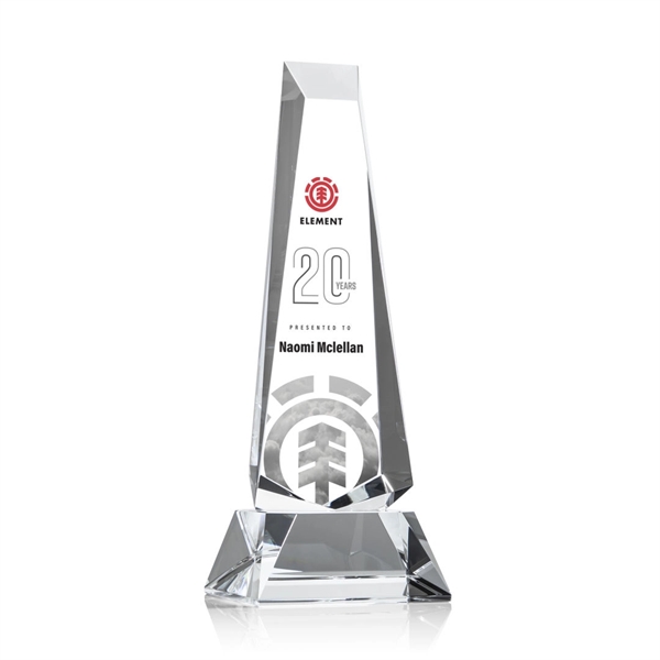 Rustern Obelisk Award on Base - VividPrint™/Clear - Image 3
