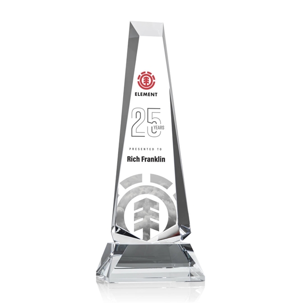 Rustern Obelisk Award on Base - VividPrint™/Clear - Image 4