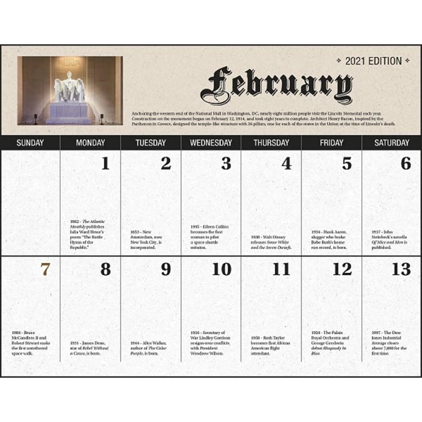 Daily History 2022 Calendar - Image 6