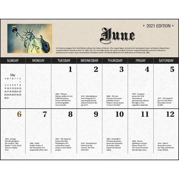 Daily History 2022 Calendar - Image 10
