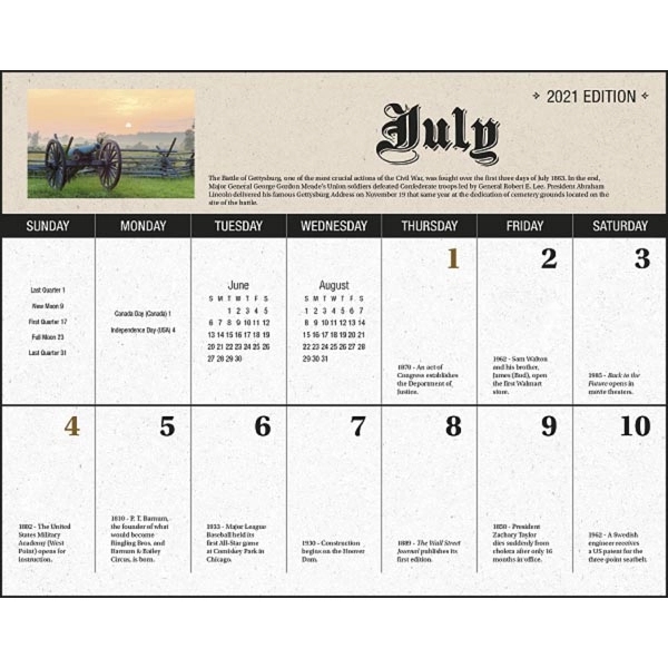 Daily History 2022 Calendar - Image 11